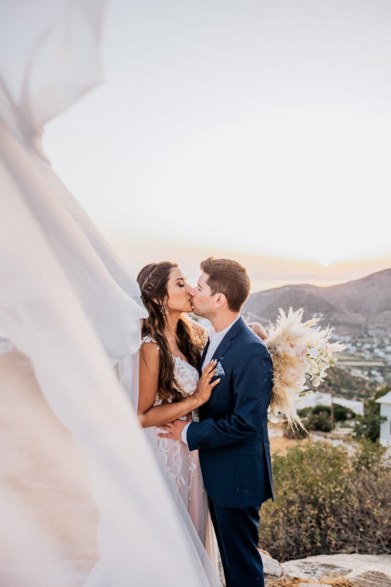 Sofia & Panos Wedding in Ios