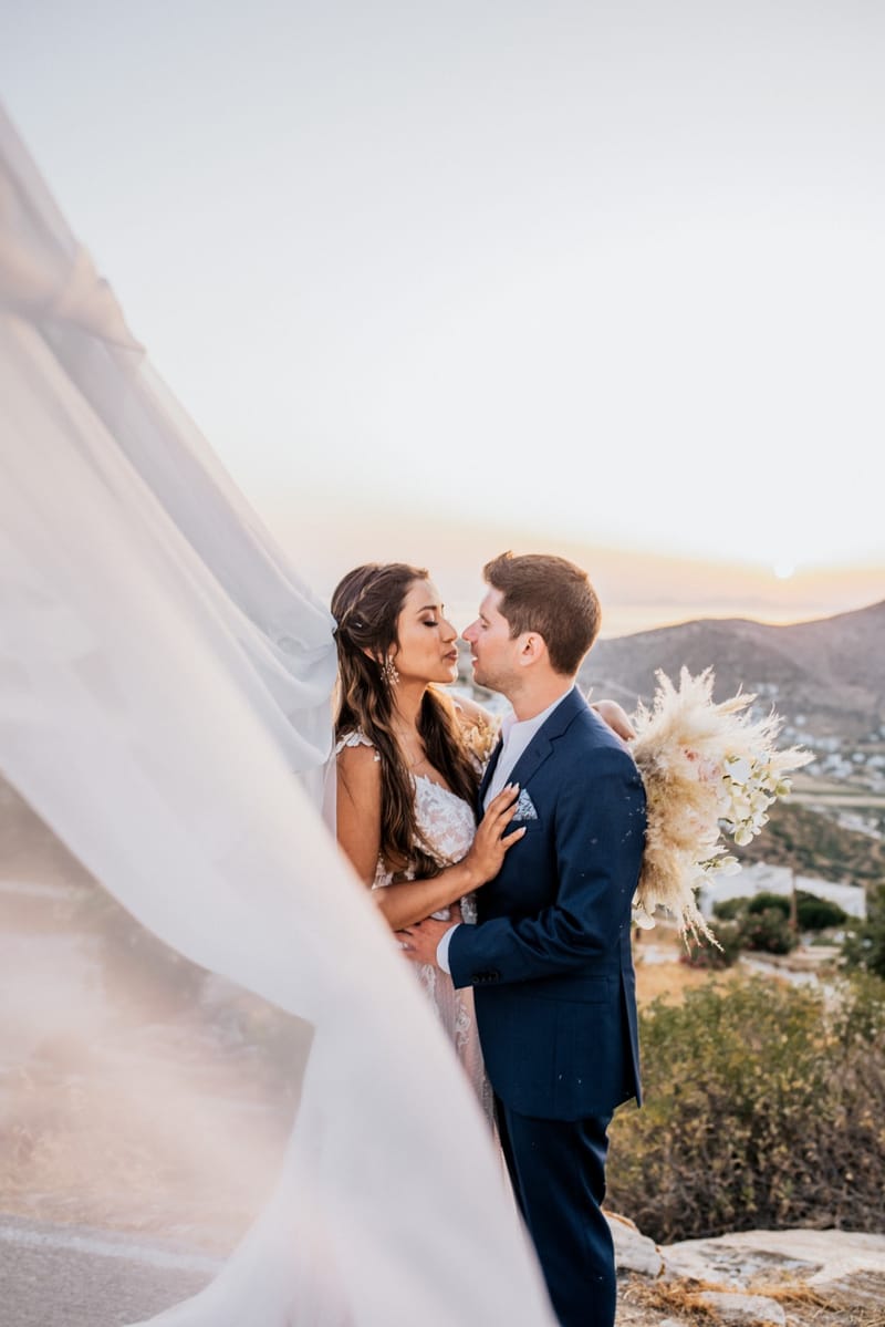 Sofia & Panos Wedding in Ios