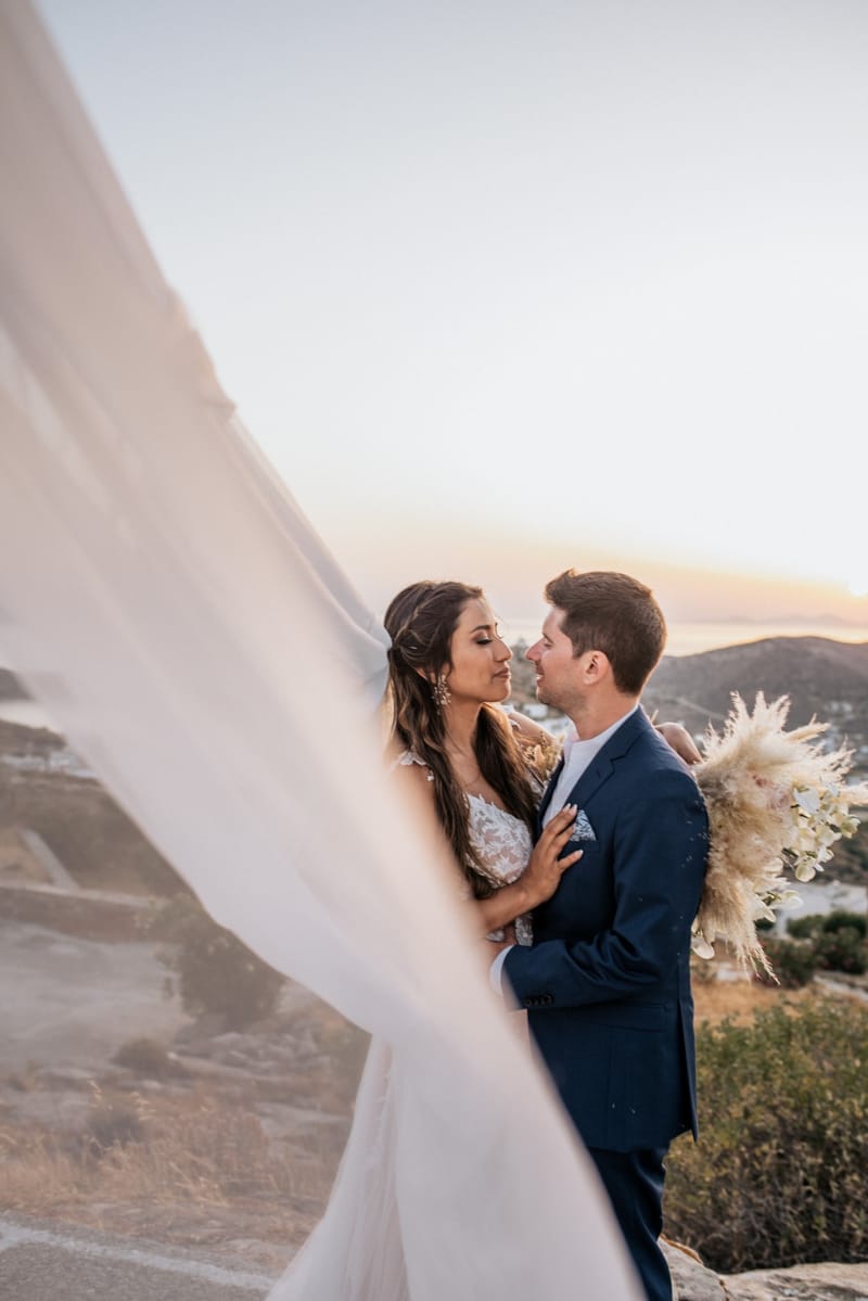 Sofia & Panos Wedding in Ios