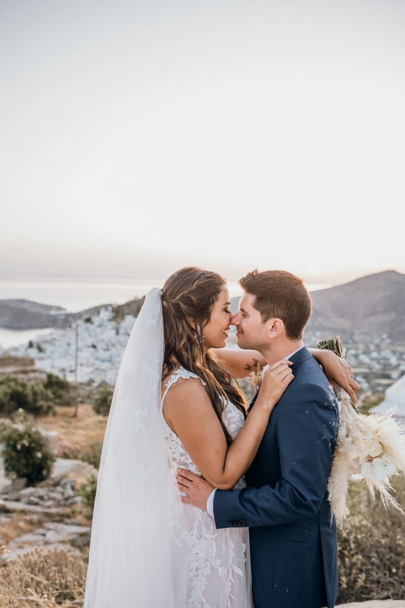 Sofia & Panos Wedding in Ios