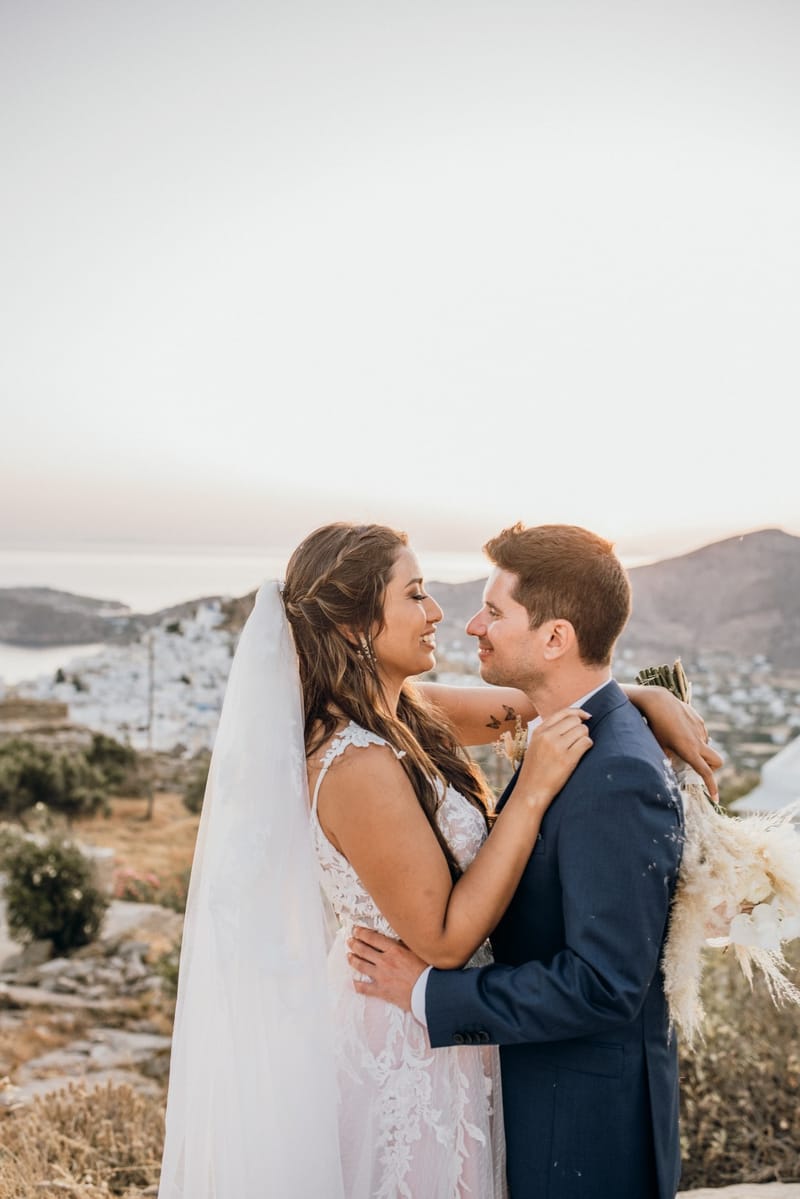 Sofia & Panos Wedding in Ios