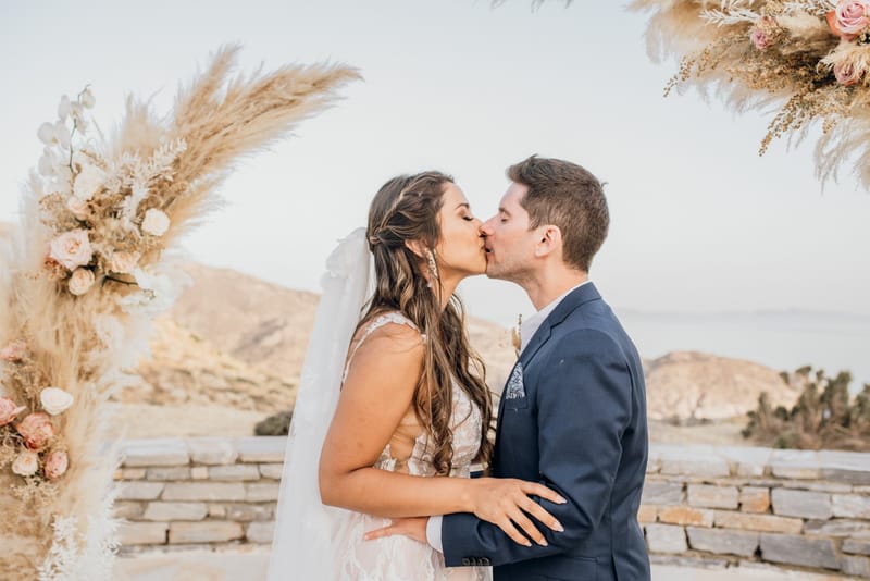 Sofia & Panos Wedding in Ios