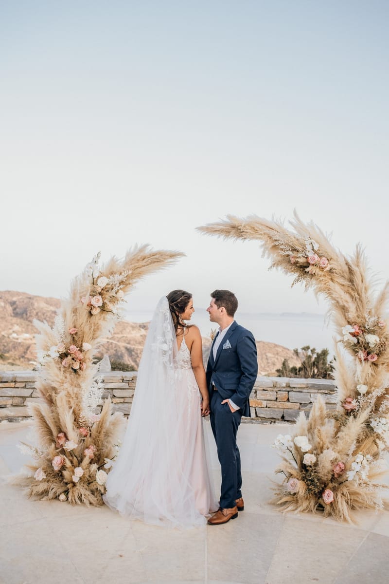 Sofia & Panos Wedding in Ios