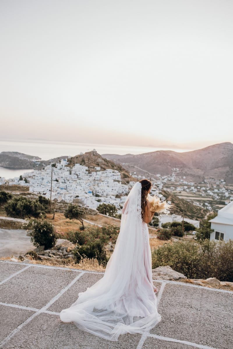 Sofia & Panos Wedding in Ios