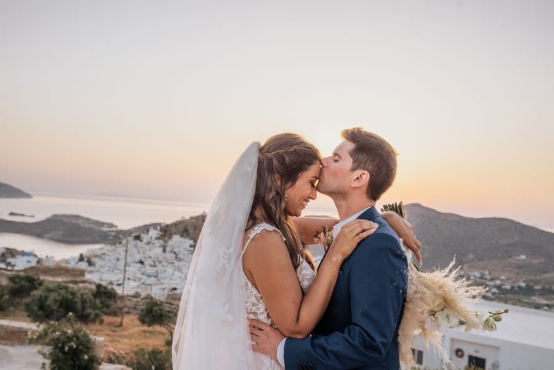 Sofia & Panos Wedding in Ios