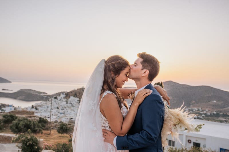 Sofia & Panos Wedding in Ios