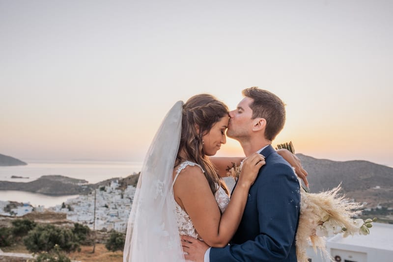 Sofia & Panos Wedding in Ios