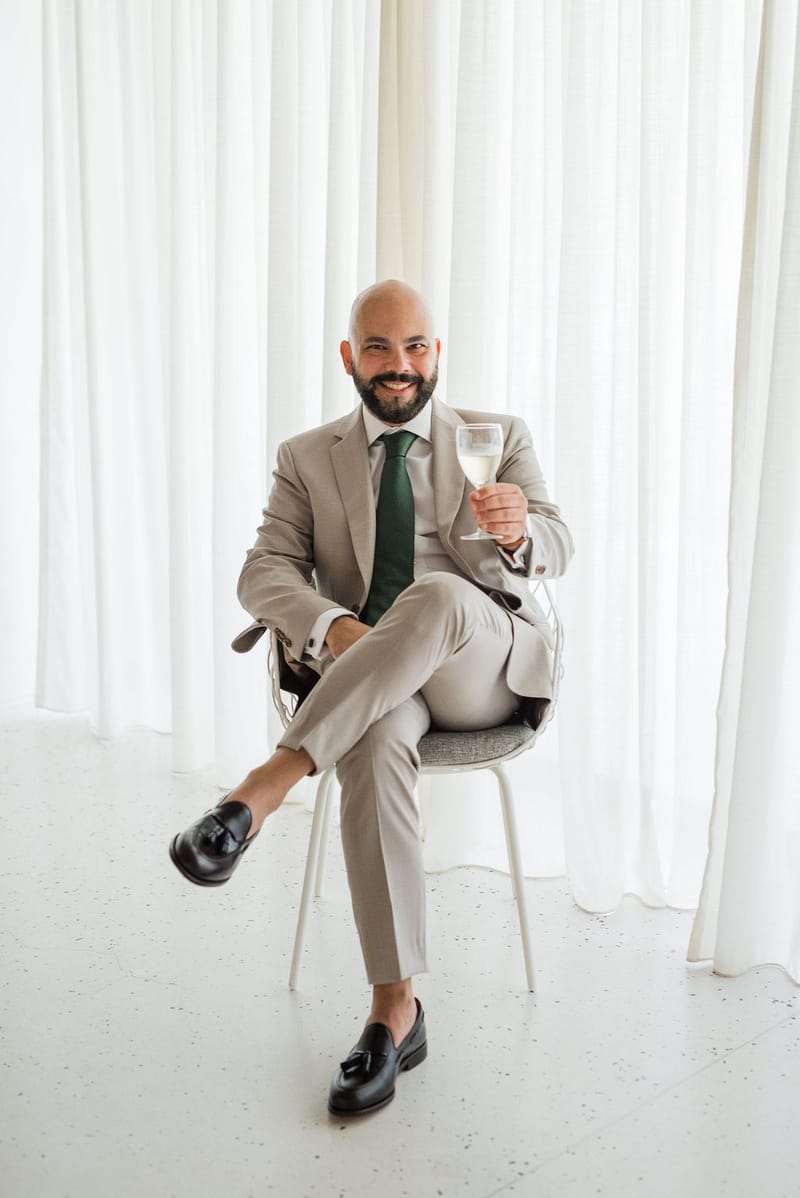 Dori & Sebastian Wedding in Athens @ Gallery Island Art and Taste Venue