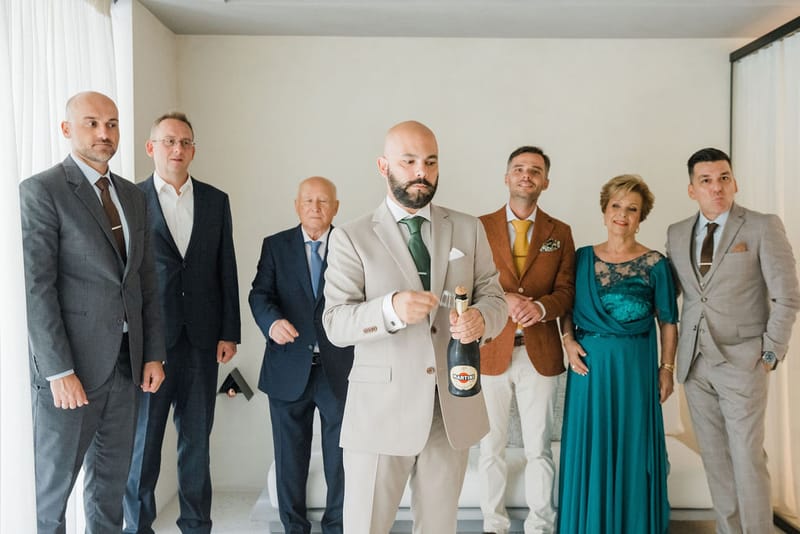 Dori & Sebastian Wedding in Athens @ Gallery Island Art and Taste Venue