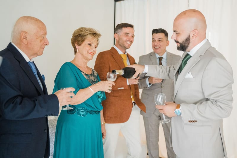 Dori & Sebastian Wedding in Athens @ Gallery Island Art and Taste Venue