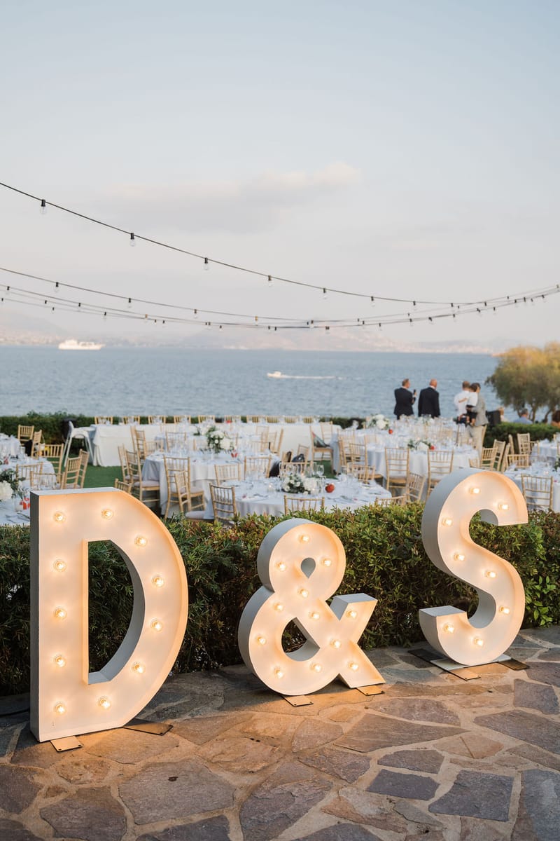 Dori & Sebastian Wedding in Athens @ Gallery Island Art and Taste Venue