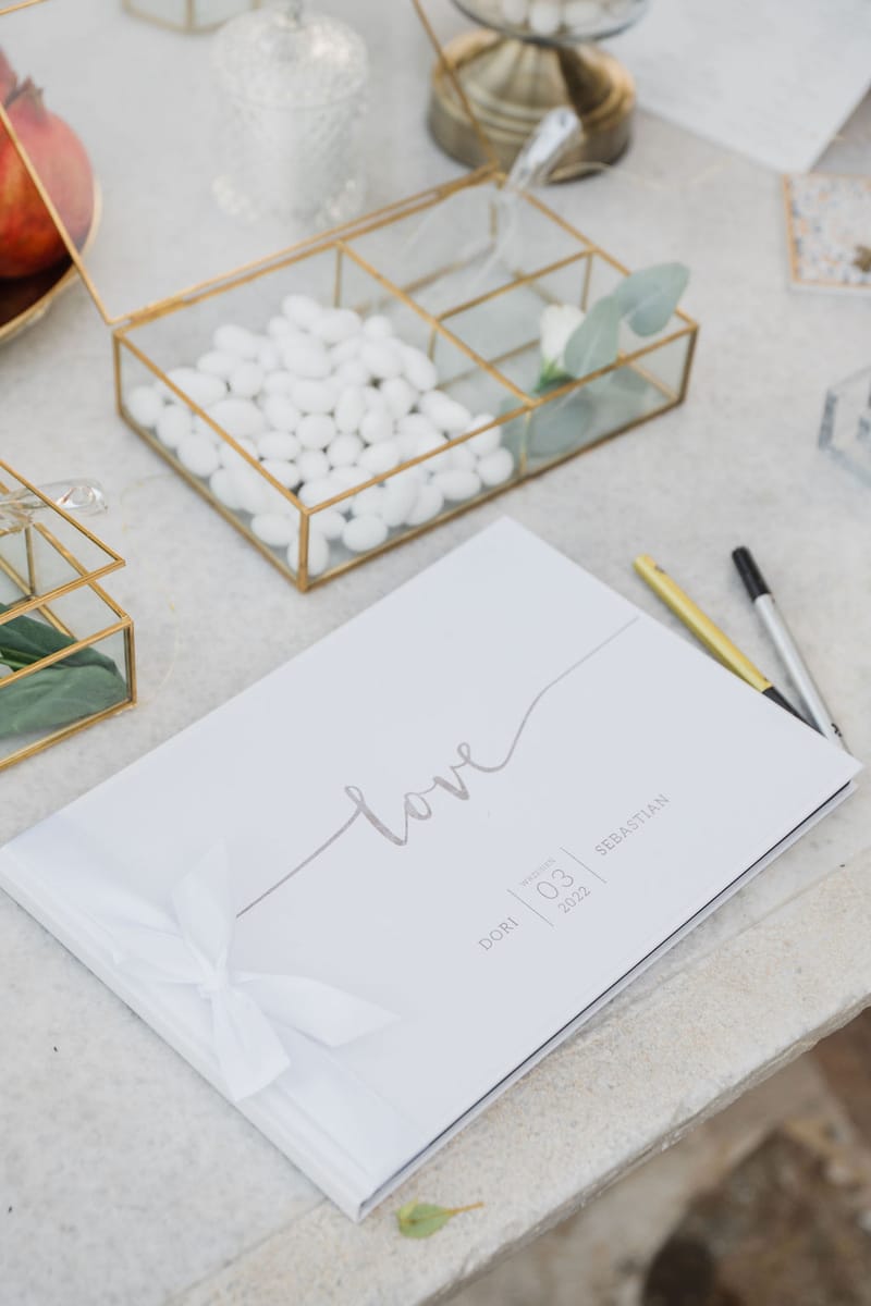 Dori & Sebastian Wedding in Athens @ Gallery Island Art and Taste Venue