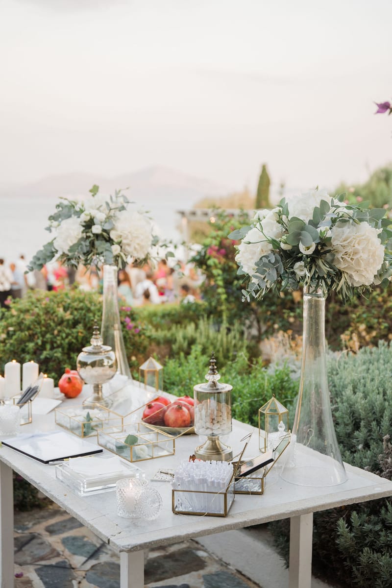 Dori & Sebastian Wedding in Athens @ Gallery Island Art and Taste Venue