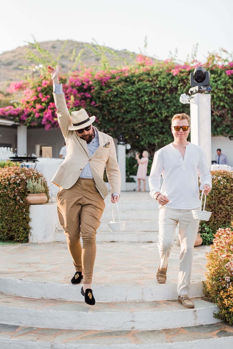 Dori & Sebastian Wedding in Athens @ Gallery Island Art and Taste Venue