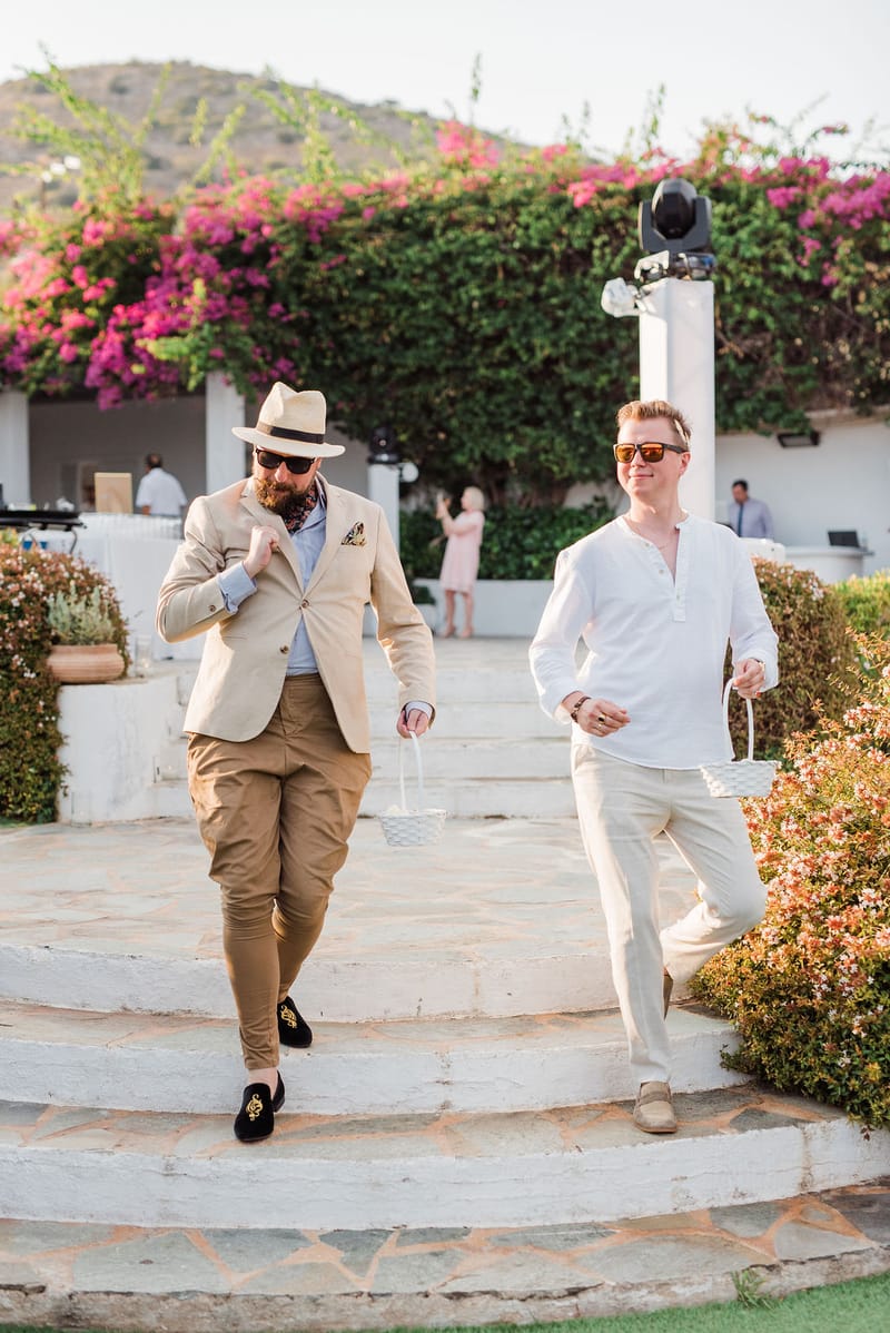 Dori & Sebastian Wedding in Athens @ Gallery Island Art and Taste Venue