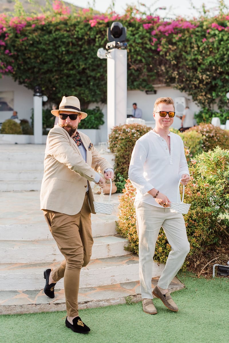 Dori & Sebastian Wedding in Athens @ Gallery Island Art and Taste Venue