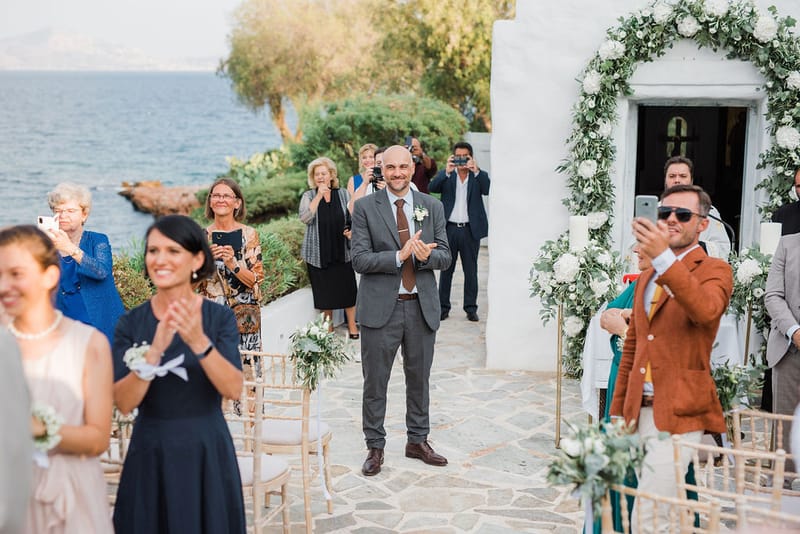 Dori & Sebastian Wedding in Athens @ Gallery Island Art and Taste Venue