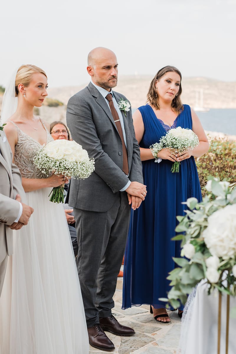 Dori & Sebastian Wedding in Athens @ Gallery Island Art and Taste Venue