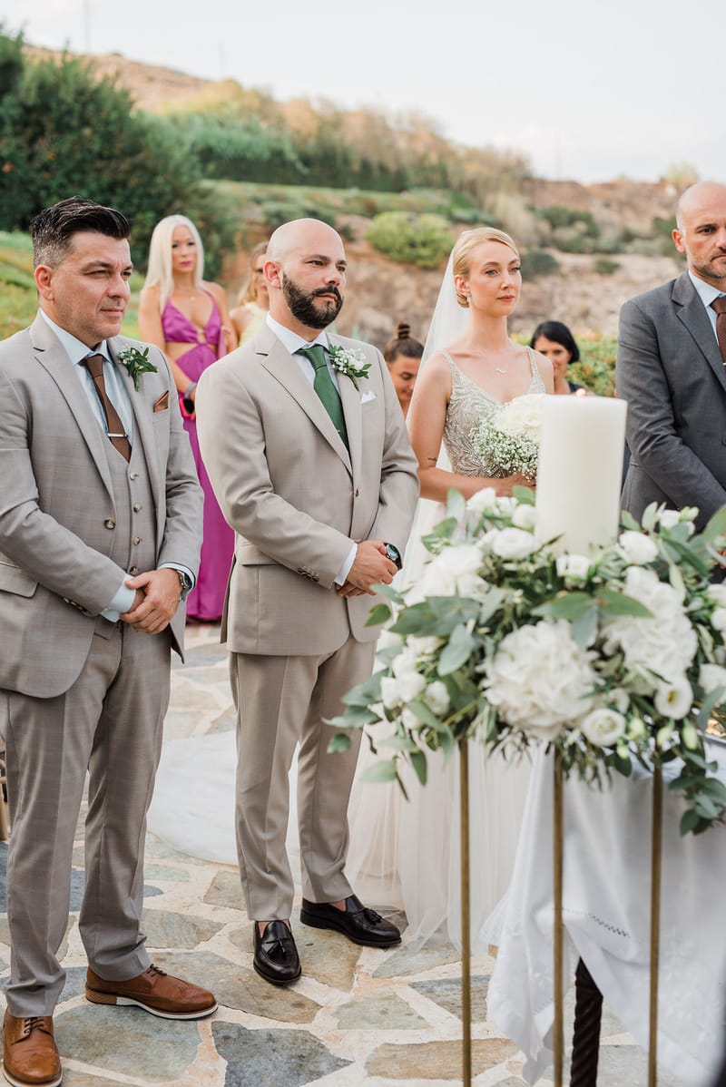 Dori & Sebastian Wedding in Athens @ Gallery Island Art and Taste Venue