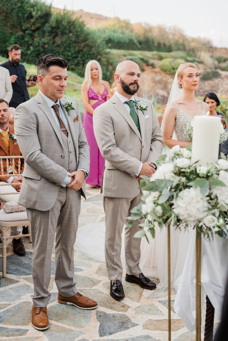 Dori & Sebastian Wedding in Athens @ Gallery Island Art and Taste Venue