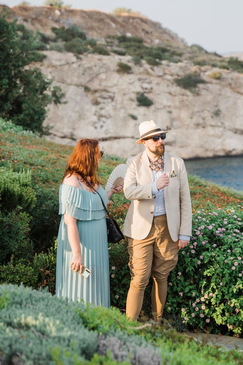 Dori & Sebastian Wedding in Athens @ Gallery Island Art and Taste Venue