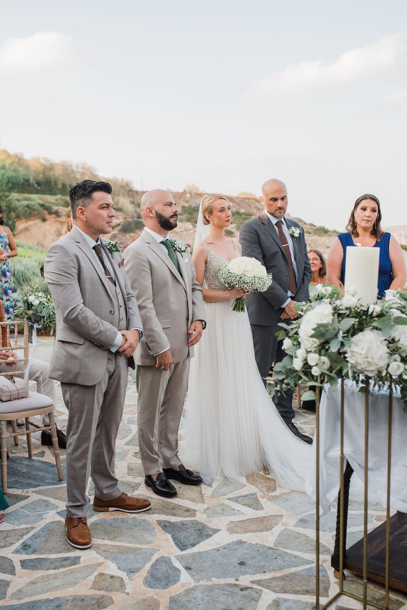 Dori & Sebastian Wedding in Athens @ Gallery Island Art and Taste Venue