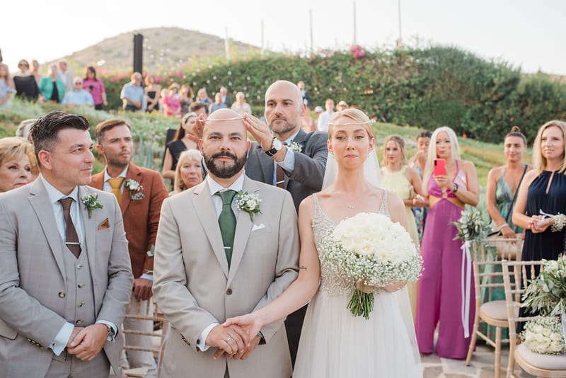 Dori & Sebastian Wedding in Athens @ Gallery Island Art and Taste Venue