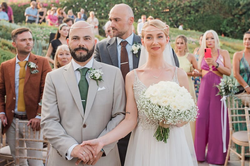 Dori & Sebastian Wedding in Athens @ Gallery Island Art and Taste Venue