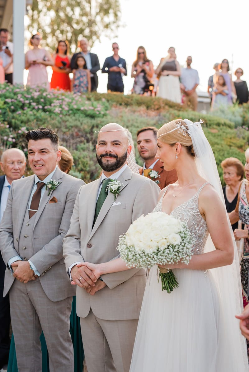 Dori & Sebastian Wedding in Athens @ Gallery Island Art and Taste Venue