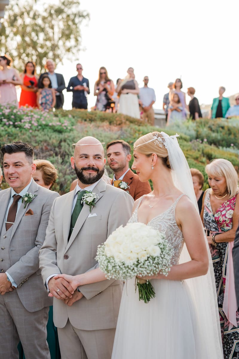 Dori & Sebastian Wedding in Athens @ Gallery Island Art and Taste Venue