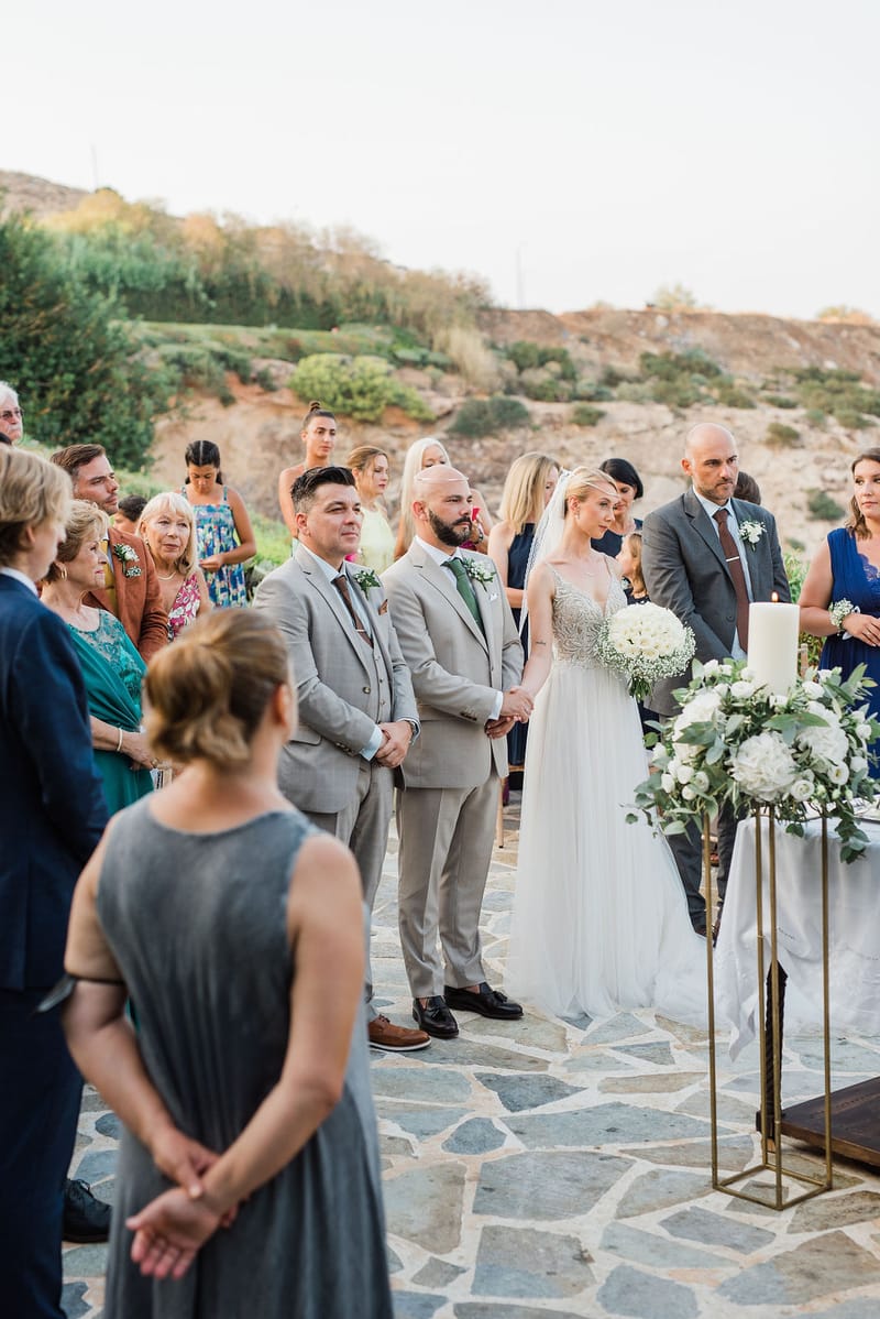 Dori & Sebastian Wedding in Athens @ Gallery Island Art and Taste Venue