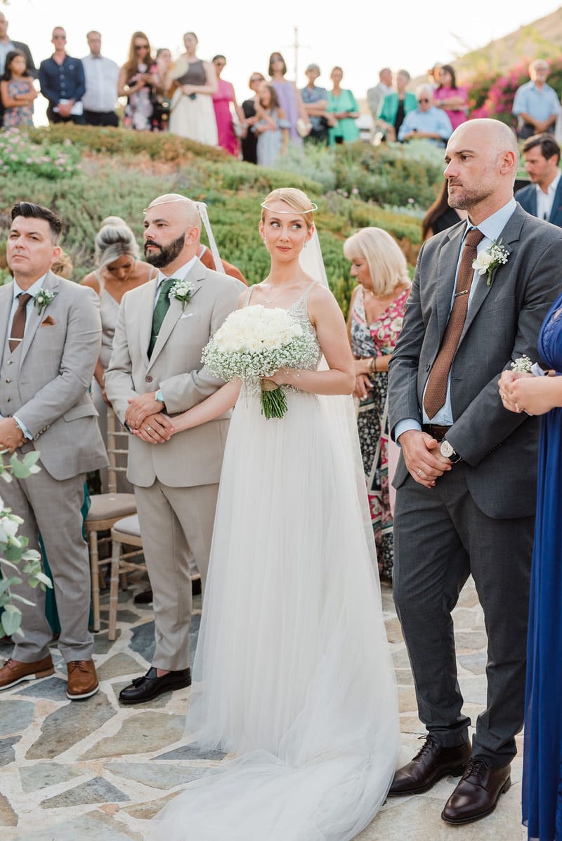 Dori & Sebastian Wedding in Athens @ Gallery Island Art and Taste Venue