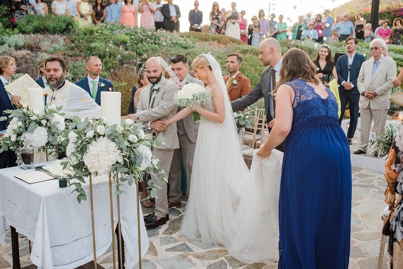 Dori & Sebastian Wedding in Athens @ Gallery Island Art and Taste Venue