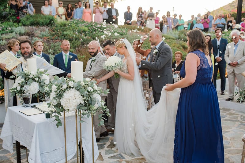 Dori & Sebastian Wedding in Athens @ Gallery Island Art and Taste Venue