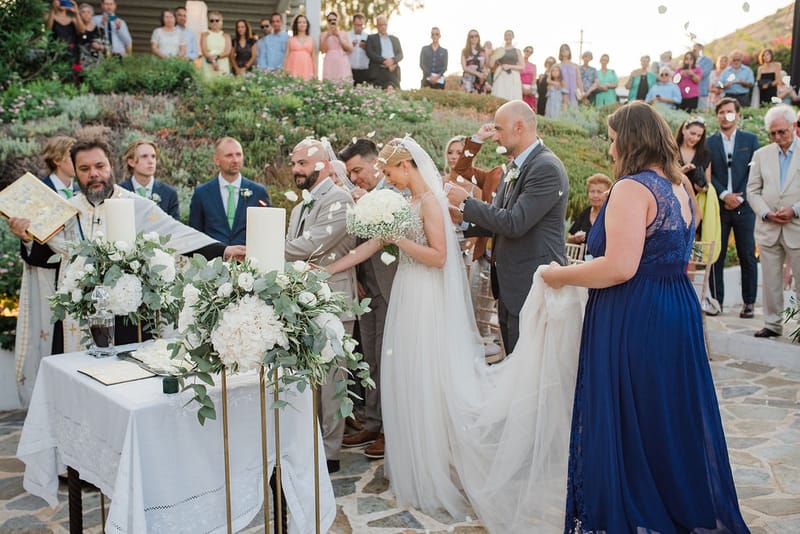 Dori & Sebastian Wedding in Athens @ Gallery Island Art and Taste Venue