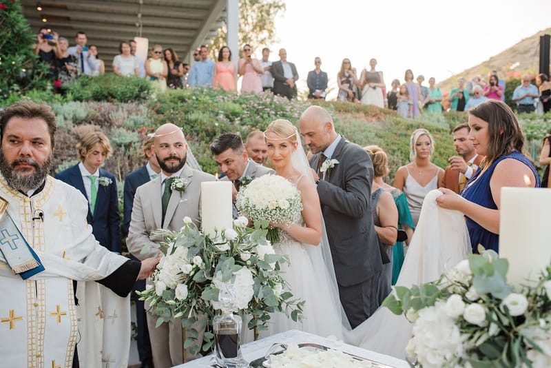 Dori & Sebastian Wedding in Athens @ Gallery Island Art and Taste Venue