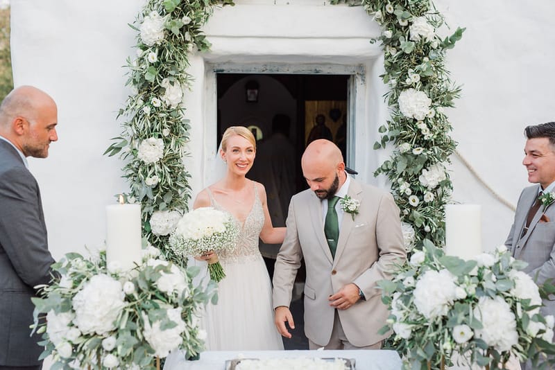 Dori & Sebastian Wedding in Athens @ Gallery Island Art and Taste Venue