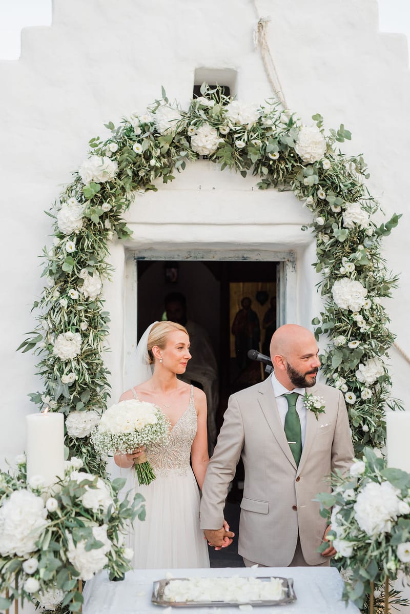 Dori & Sebastian Wedding in Athens @ Gallery Island Art and Taste Venue