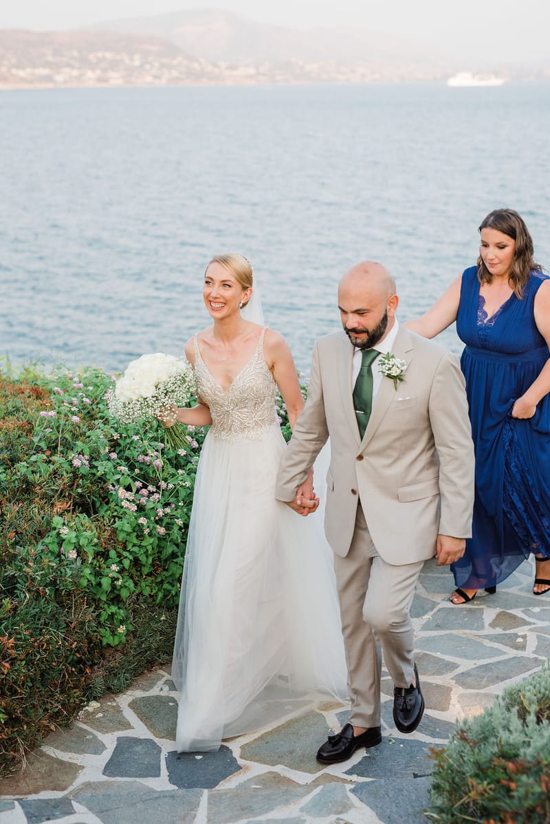 Dori & Sebastian Wedding in Athens @ Gallery Island Art and Taste Venue