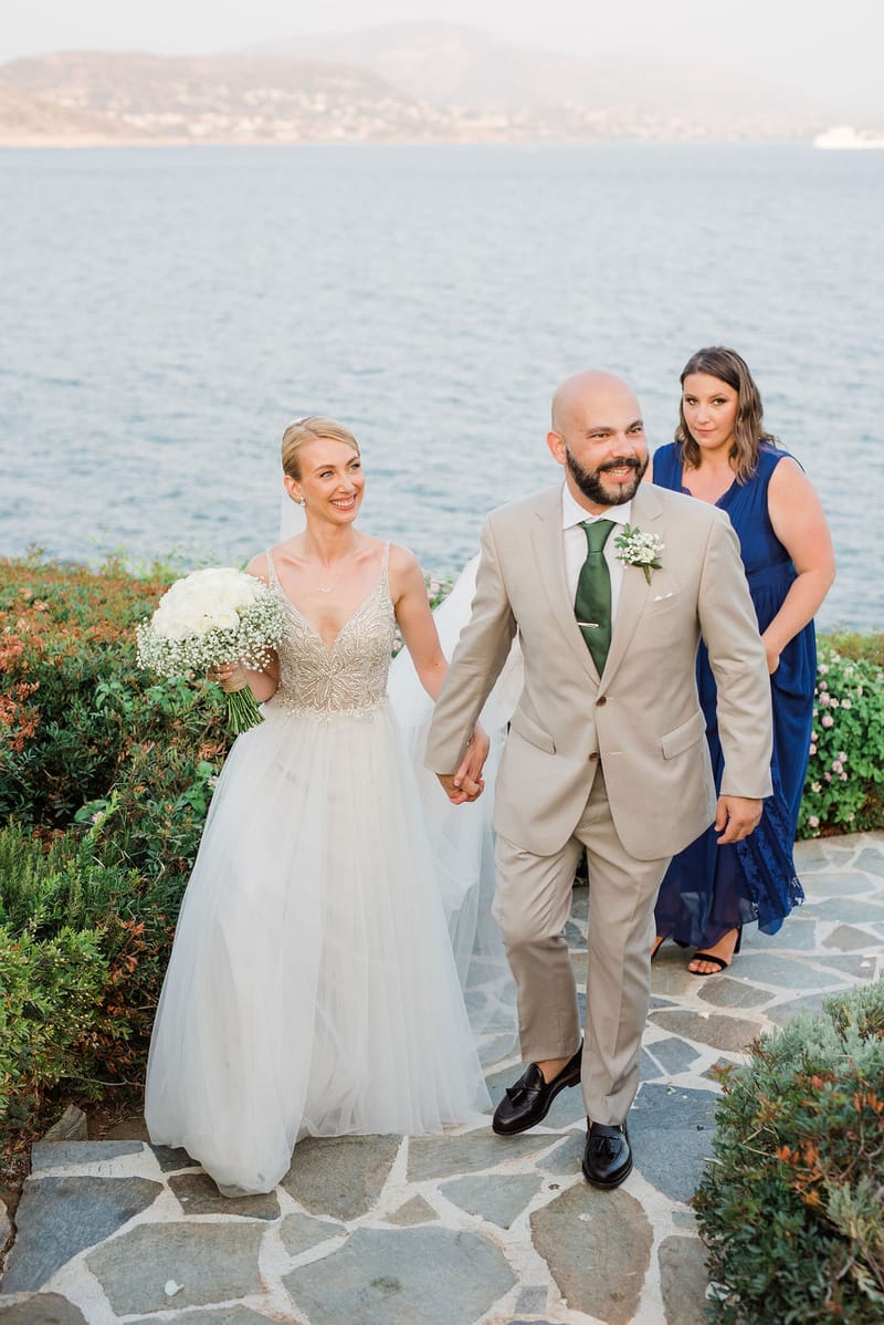 Dori & Sebastian Wedding in Athens @ Gallery Island Art and Taste Venue