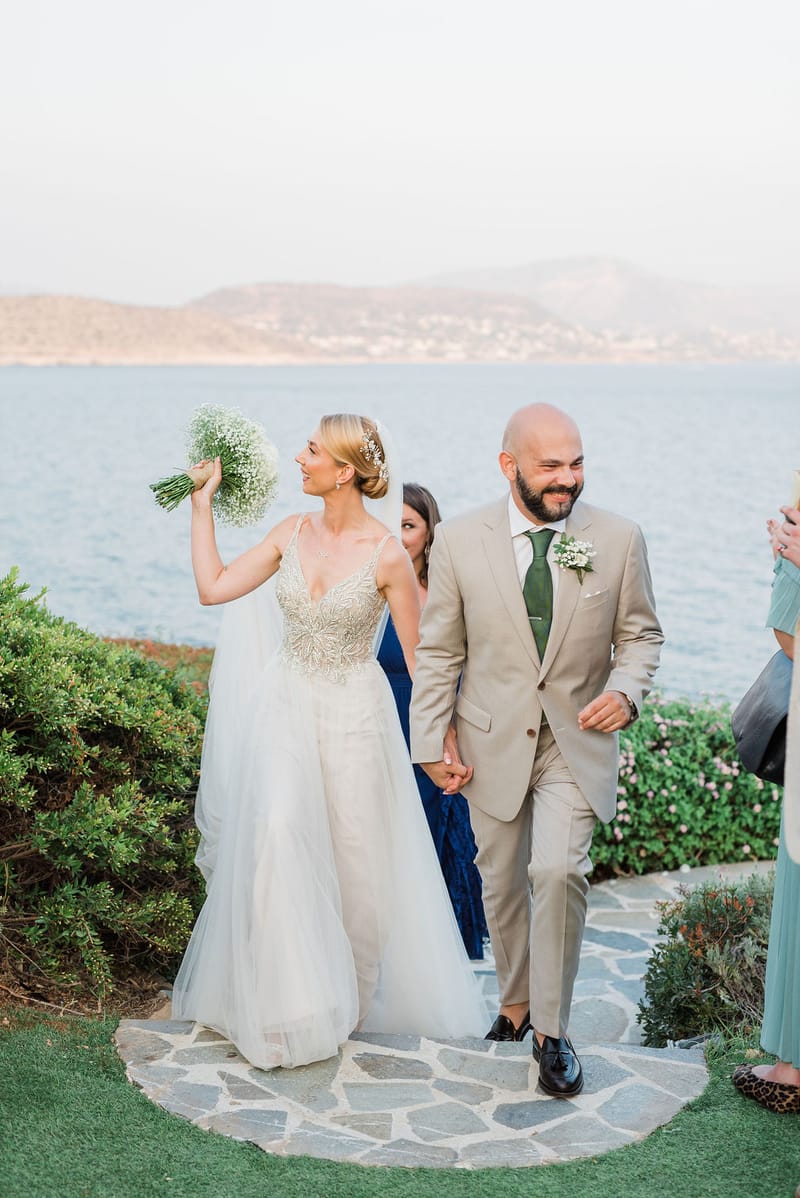 Dori & Sebastian Wedding in Athens @ Gallery Island Art and Taste Venue