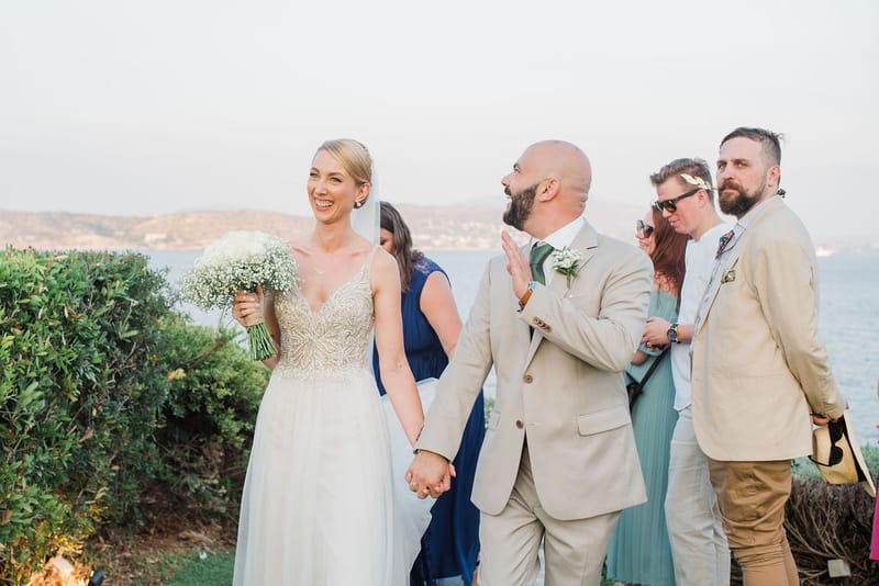 Dori & Sebastian Wedding in Athens @ Gallery Island Art and Taste Venue