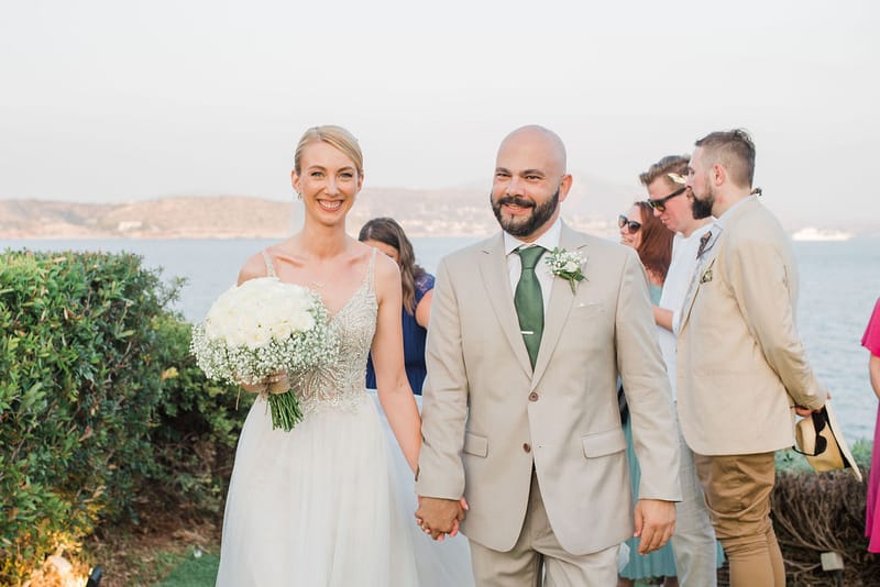 Dori & Sebastian Wedding in Athens @ Gallery Island Art and Taste Venue