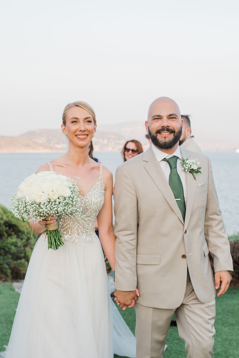 Dori & Sebastian Wedding in Athens @ Gallery Island Art and Taste Venue