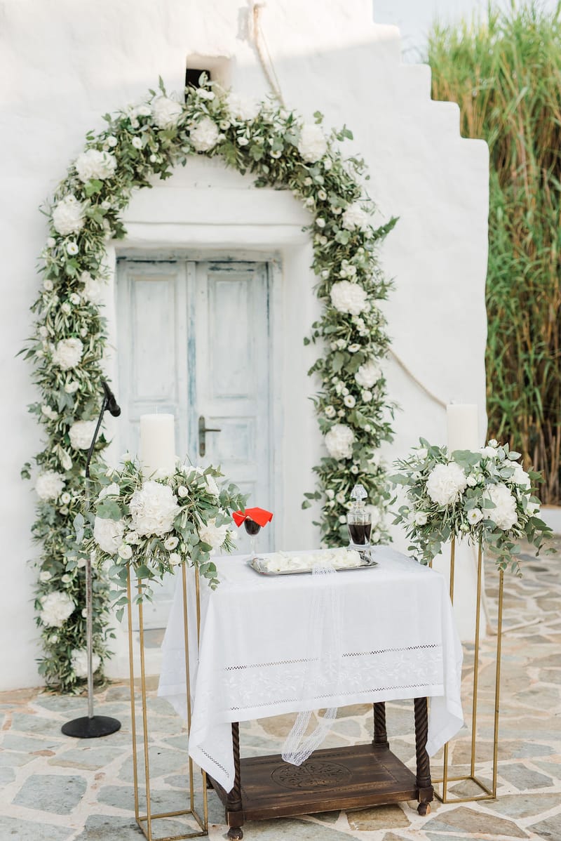 Dori & Sebastian Wedding in Athens @ Gallery Island Art and Taste Venue