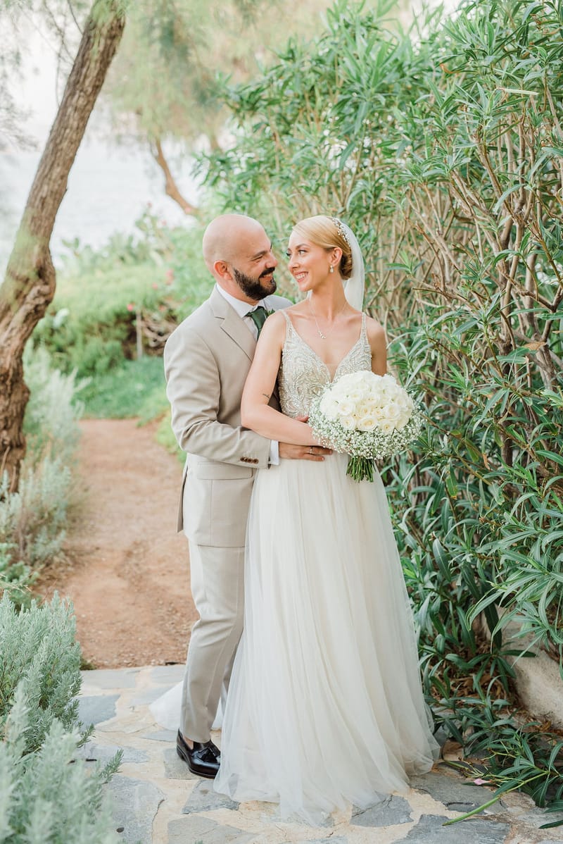 Dori & Sebastian Wedding in Athens @ Gallery Island Art and Taste Venue