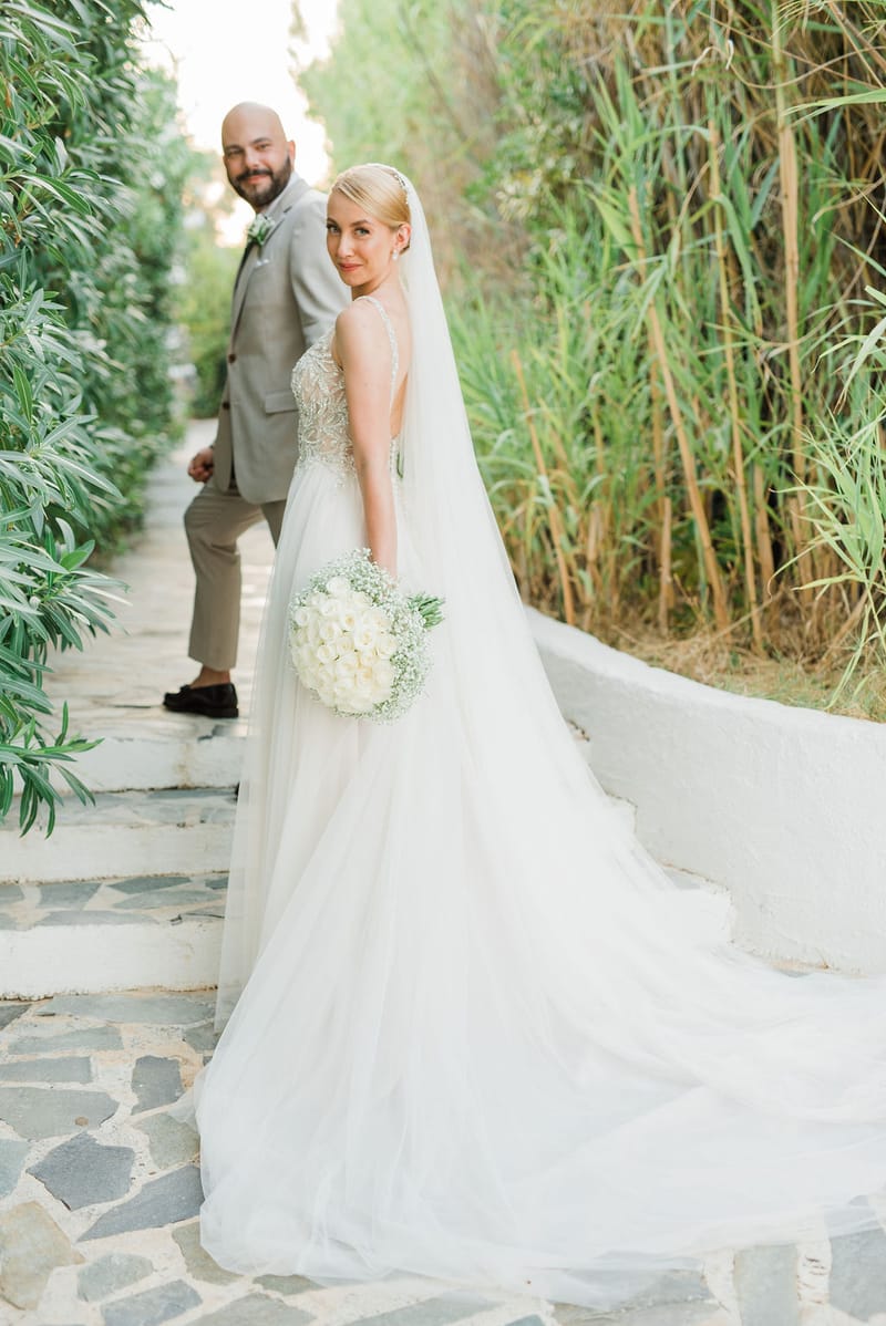 Dori & Sebastian Wedding in Athens @ Gallery Island Art and Taste Venue