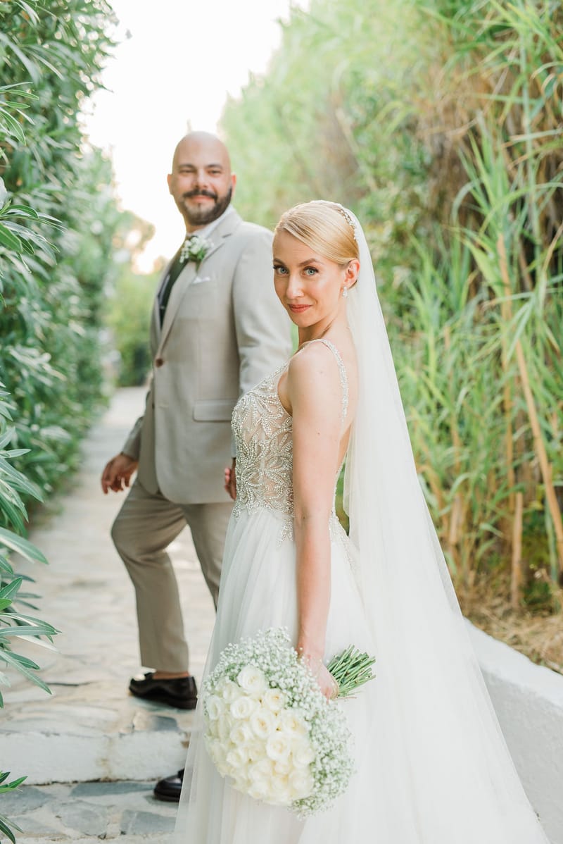 Dori & Sebastian Wedding in Athens @ Gallery Island Art and Taste Venue