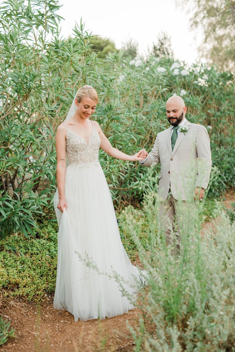 Dori & Sebastian Wedding in Athens @ Gallery Island Art and Taste Venue