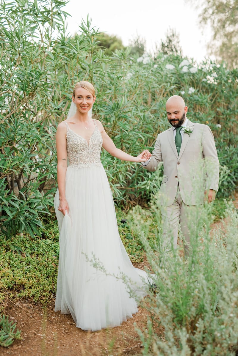 Dori & Sebastian Wedding in Athens @ Gallery Island Art and Taste Venue